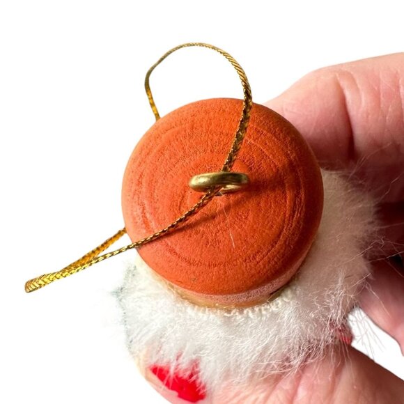 NWOT VTG Nutcracker Christmas Ornament Wooden Dangling Arms Legs Fuzzy B… - Picture 11 of 11